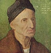 Albrecht Durer Portrat des Michael Wolgemut oil